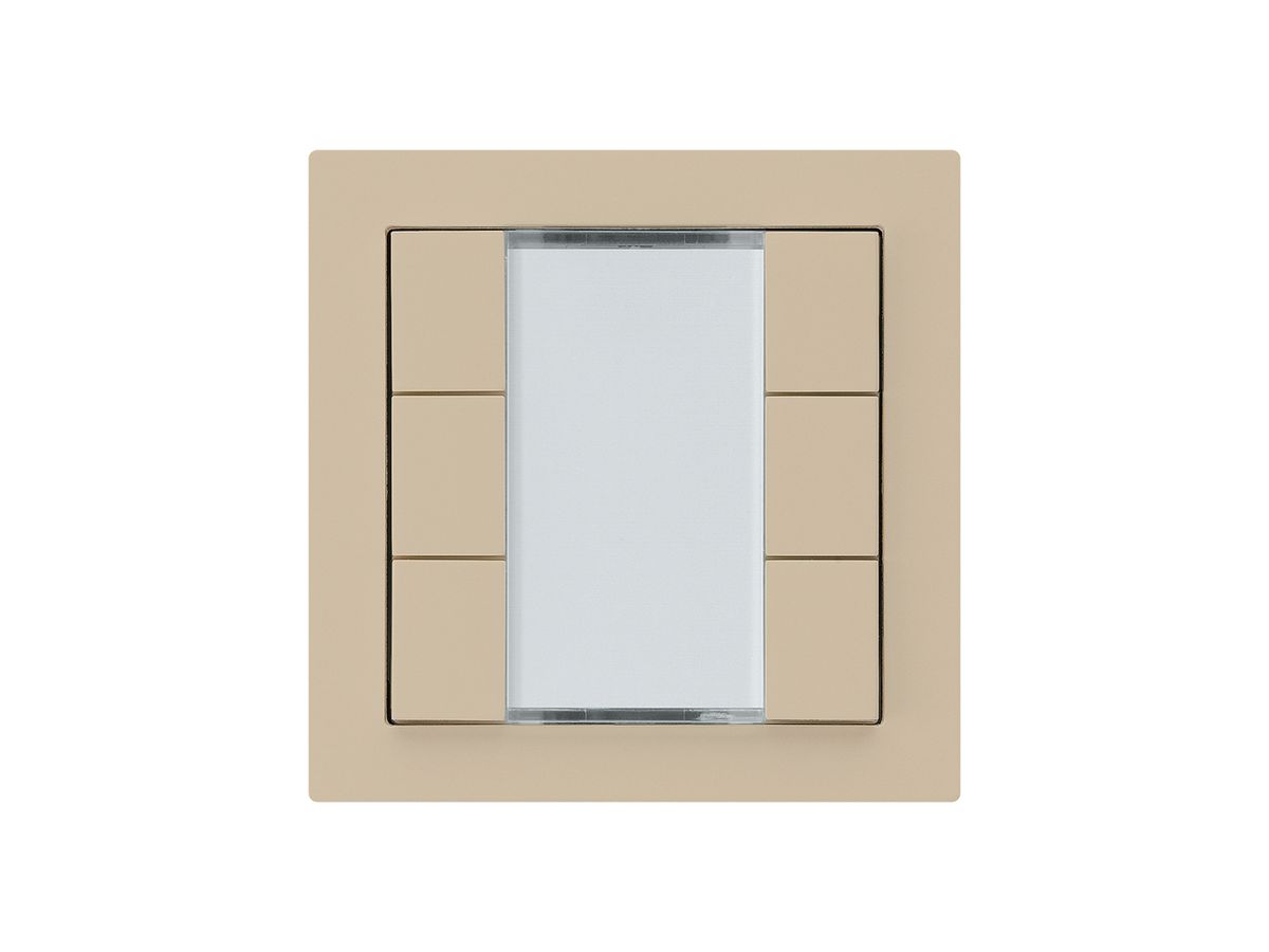 UP-Taster kallysto A KNX 6× s/e-link beige