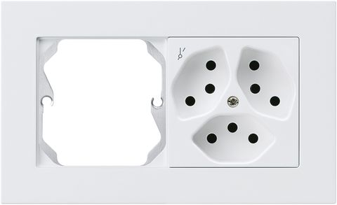 UP-Kombination kallysto.pro Gr.I-I horizontal leer+3×Typ 13S weiss