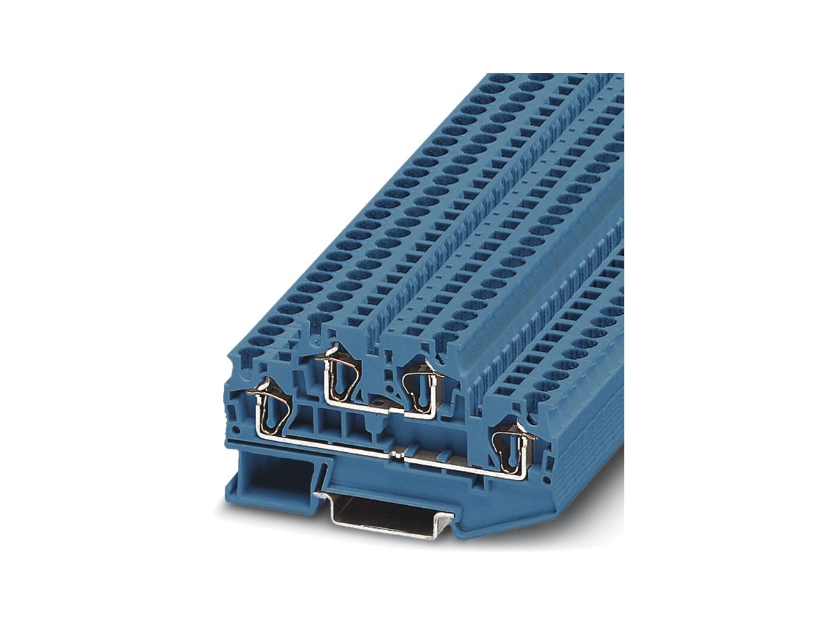 Reihenklemme 0.08…6mm² Zugfederanschluss blau