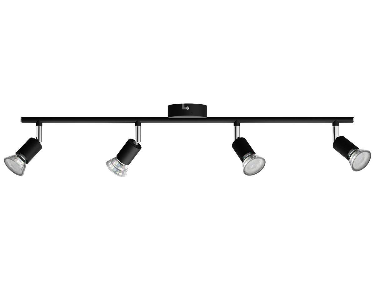 Spot Philips Limbali GU10 4×50W 694×130mm schwarz