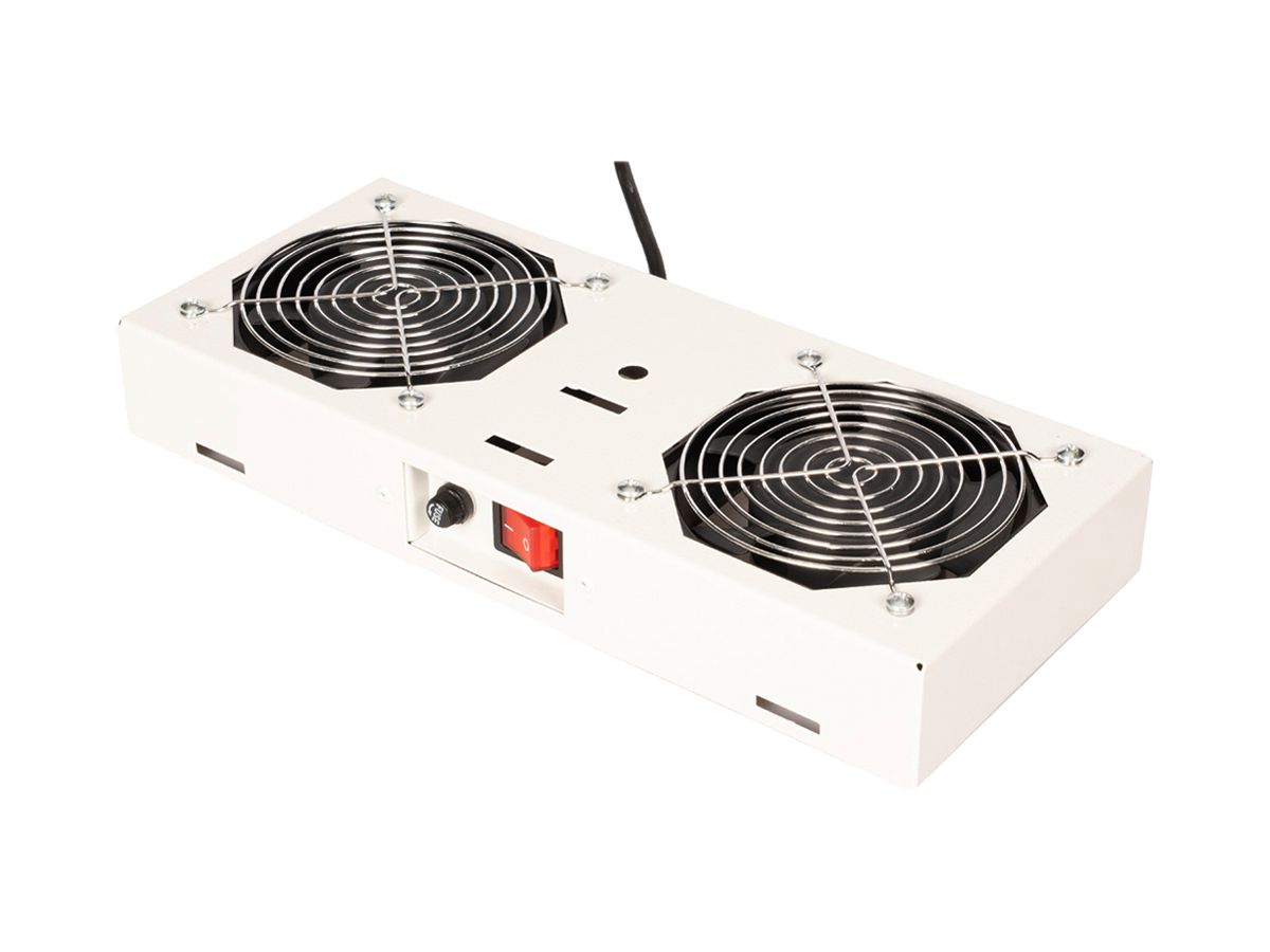 Lüfter ROLINE 385×87×205mm 230V Dachlüfter grau 216m³/h