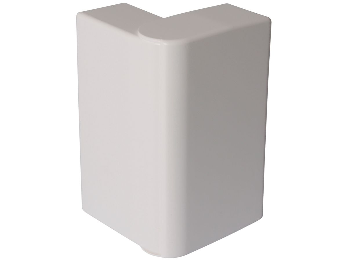 Ausseneck HF 60…120° 190×50mm Kunststoff weiss IP3X
