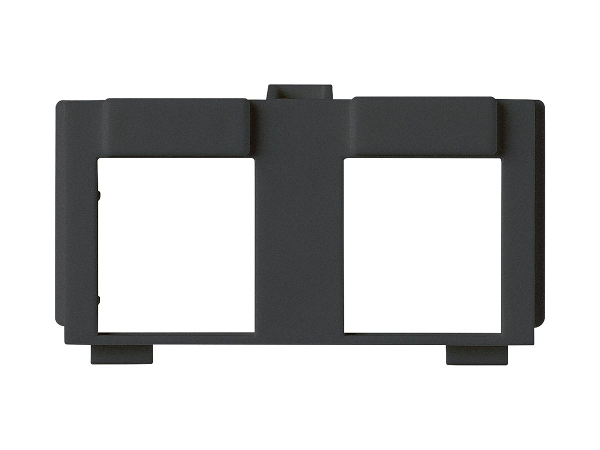 Modul kallysto 2×RJ45 Keystone schwarz