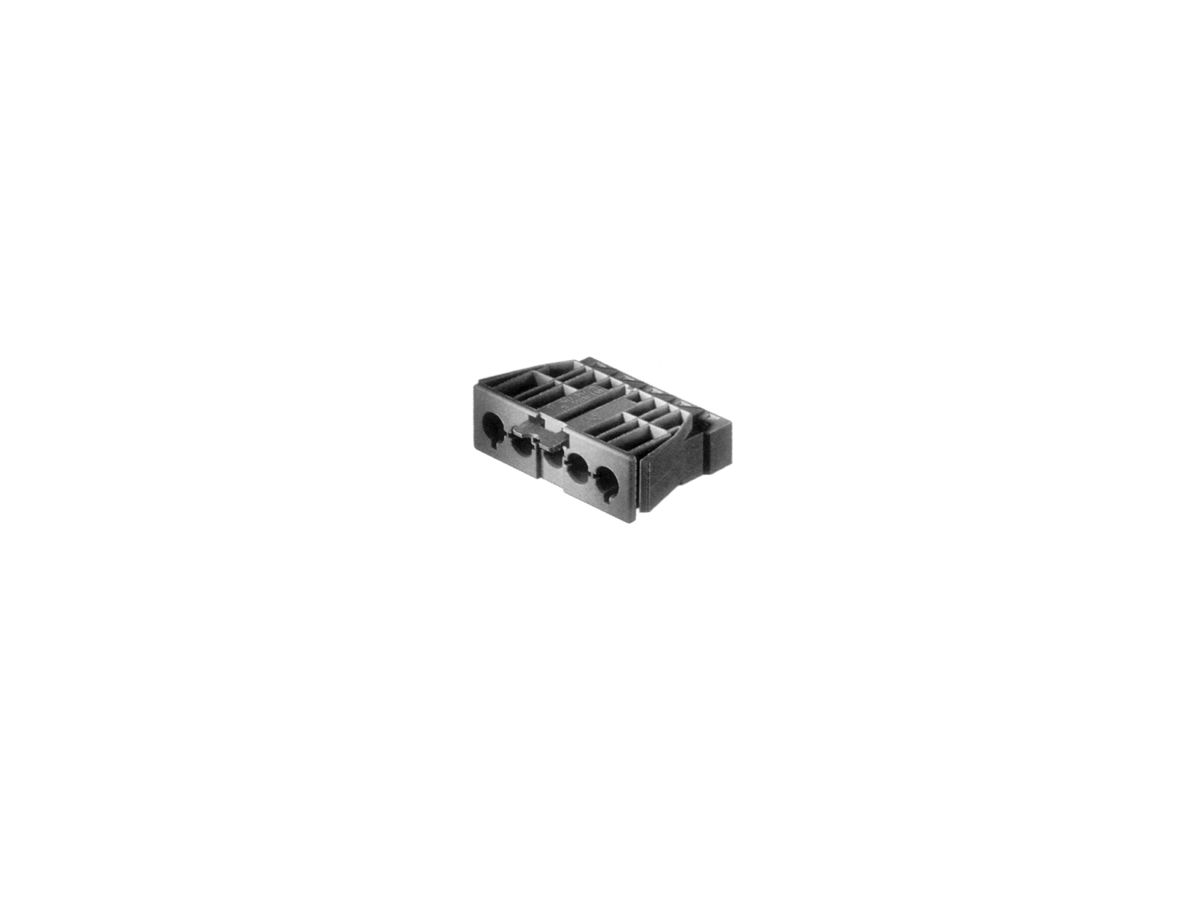 Stecker Wieland 5P schwarz Snap-in für Starkstrom GST 18i5 S S2 R