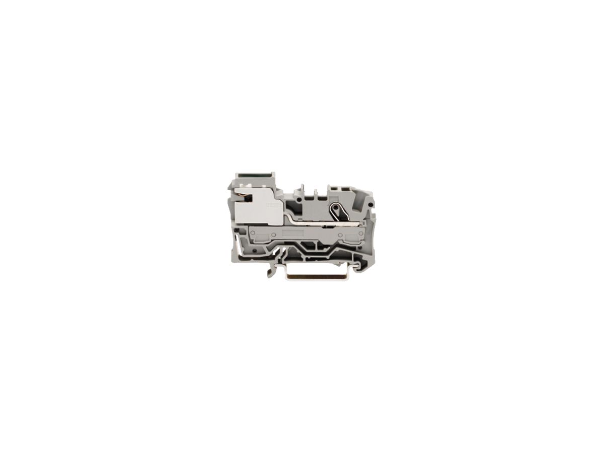 Potentialausgleichsklemme 1L 0.5…10mm² grau WAGO TOPJOB S