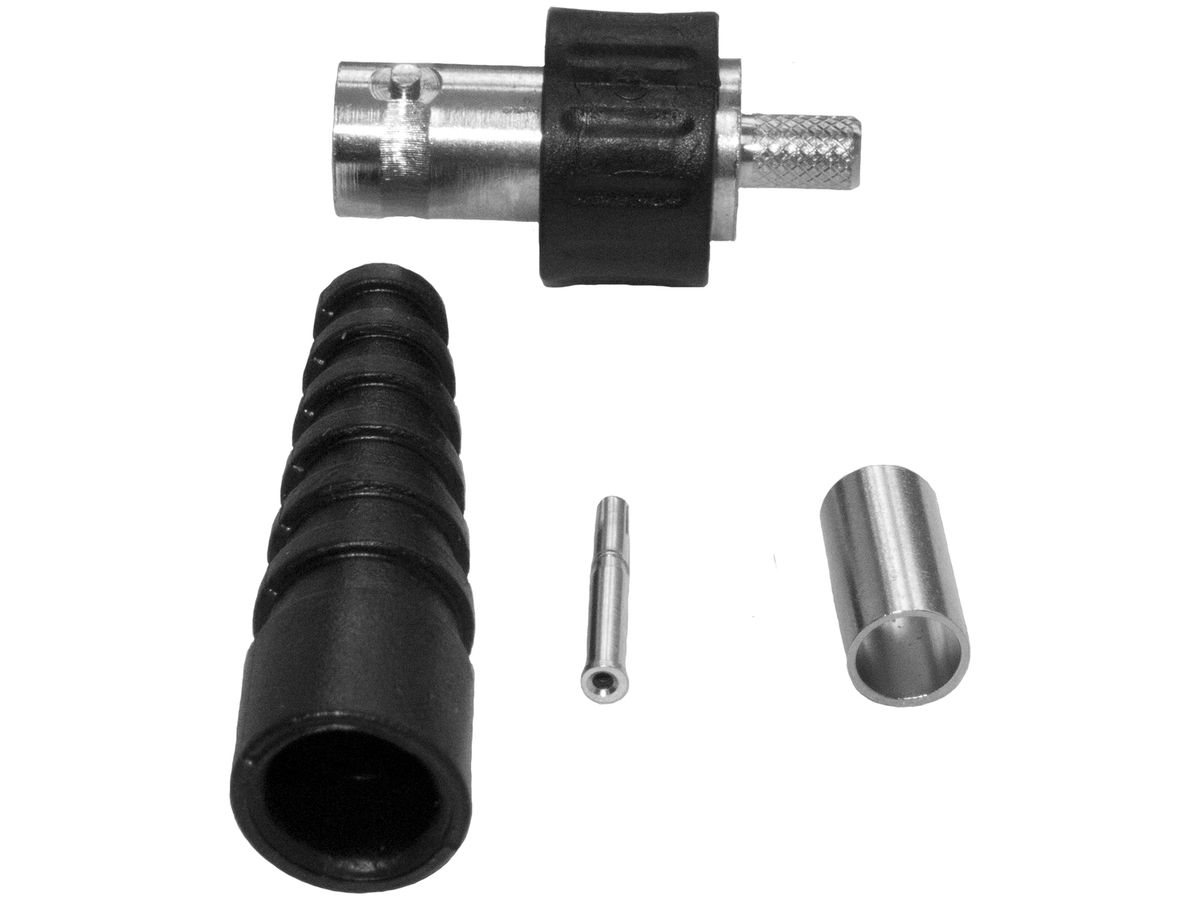 Kupplung BNC für RG58C/U crimpbar