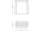 Wandleuchte Philips Shades E27 1×42W IP44 anthrazit