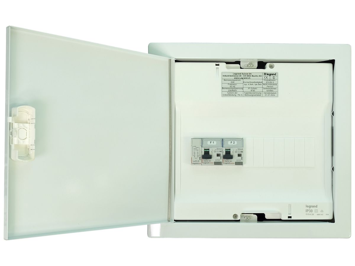 UP-Kleinverteiler Ekinox TMC 1-Reihe, vorbestückt