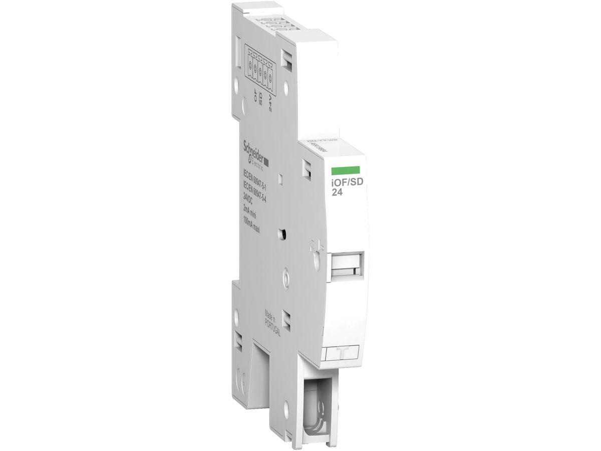 Meldeschalter Schneider Electric 24VDC-TI24 Kontakt für FI/LS iC60 RCBO