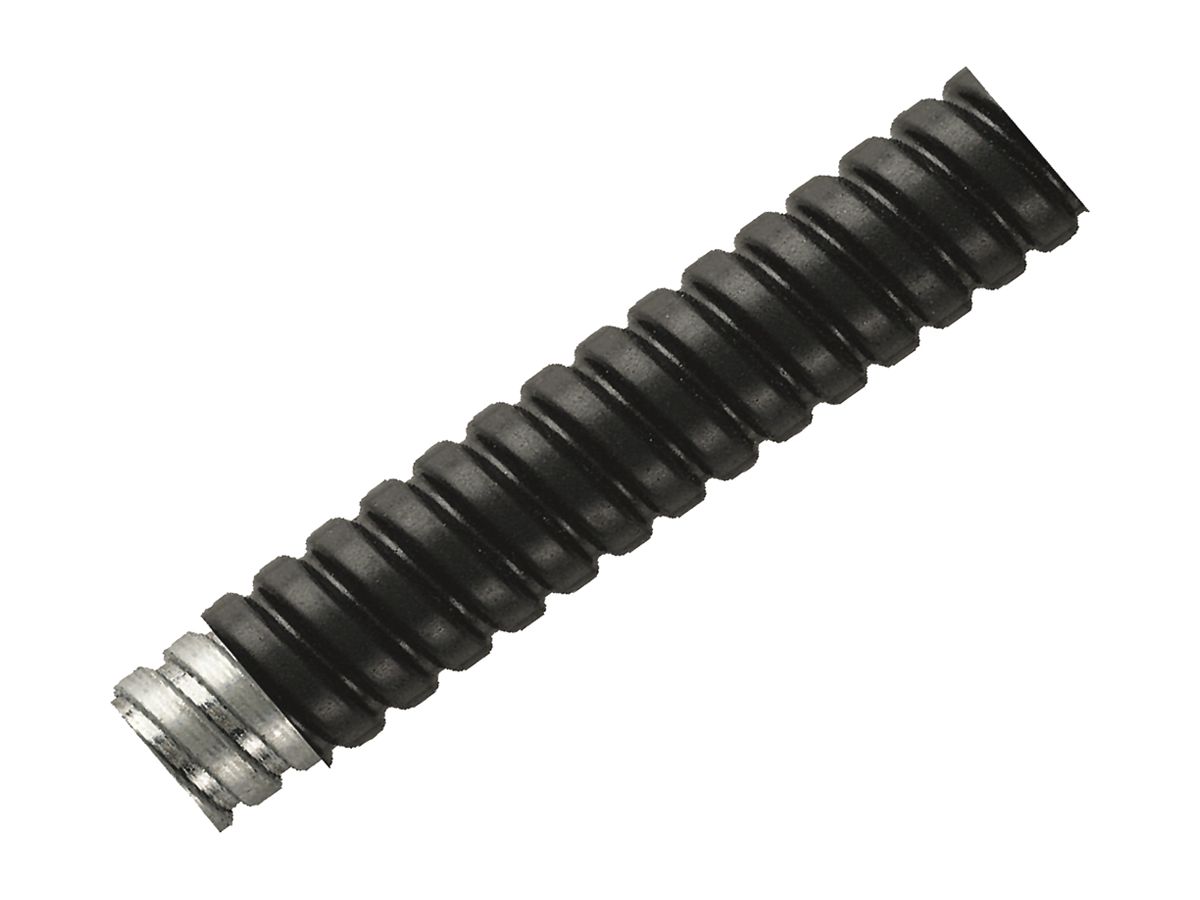 Metallschlauch Plica FSU M16 50m flexibel Stahl verzinkt/PVC schwarz