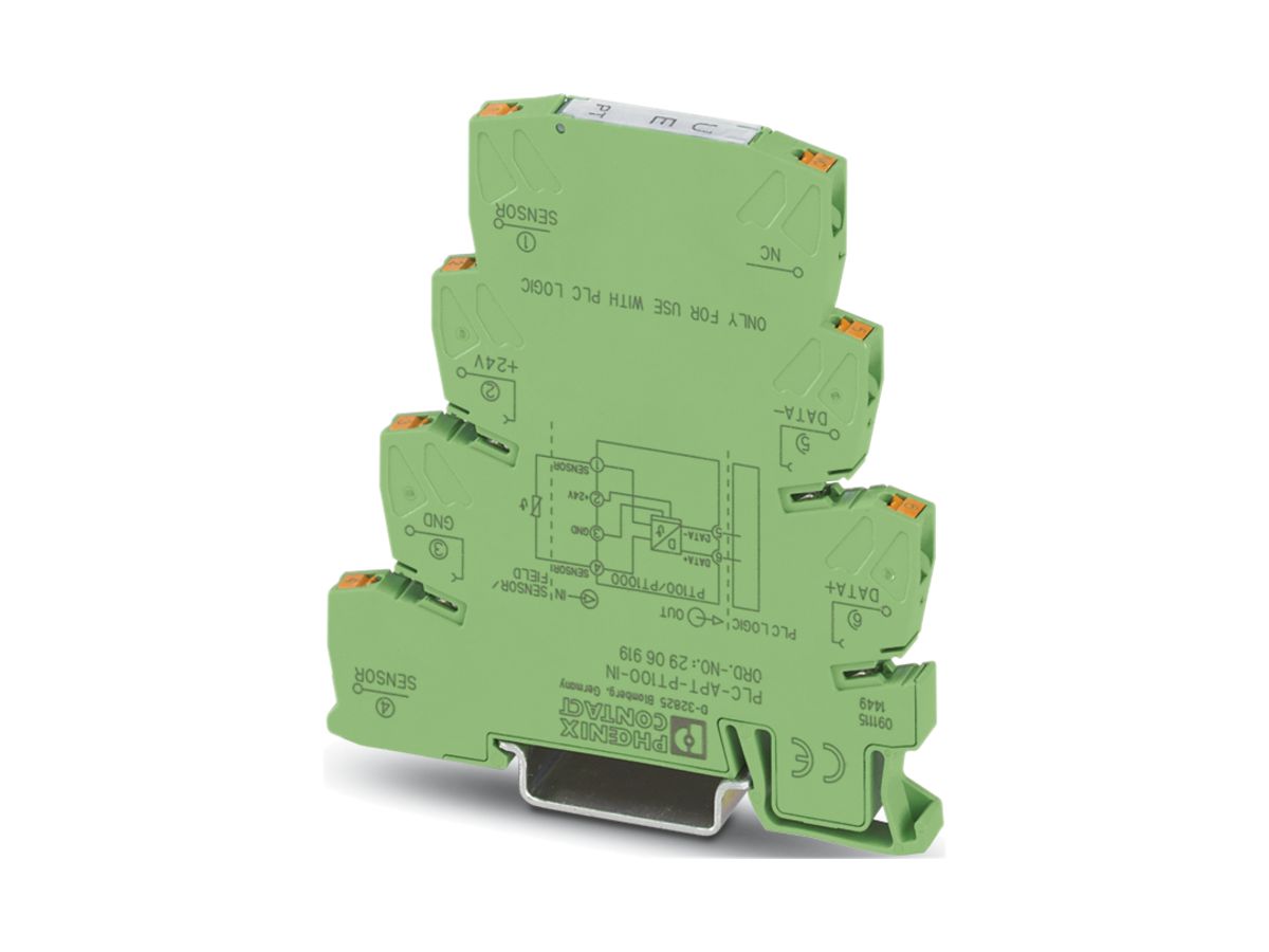 Temperaturmessumformer Phoenix Contact PLC-APT-PT100-IN