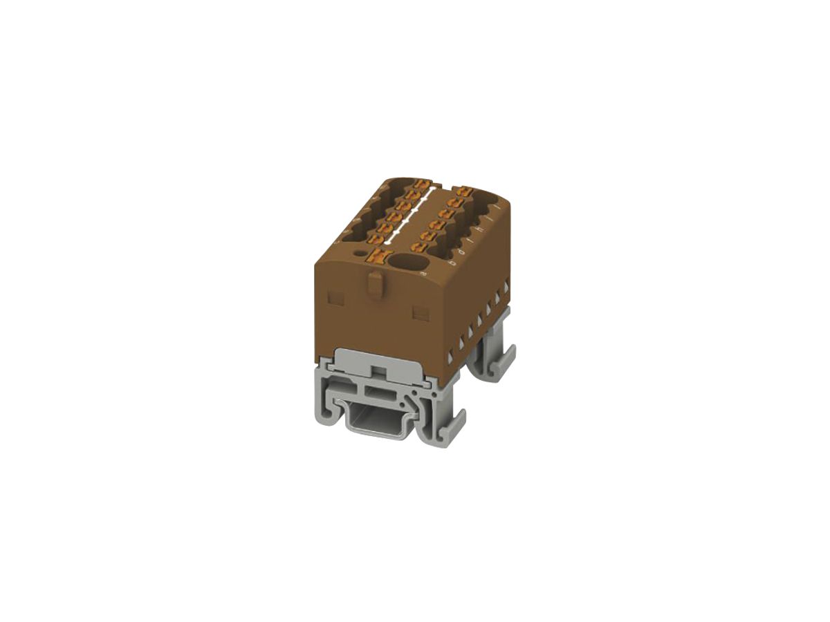 Verteilerblock PX PTFIX 4/12X1.5-NS15A BN
