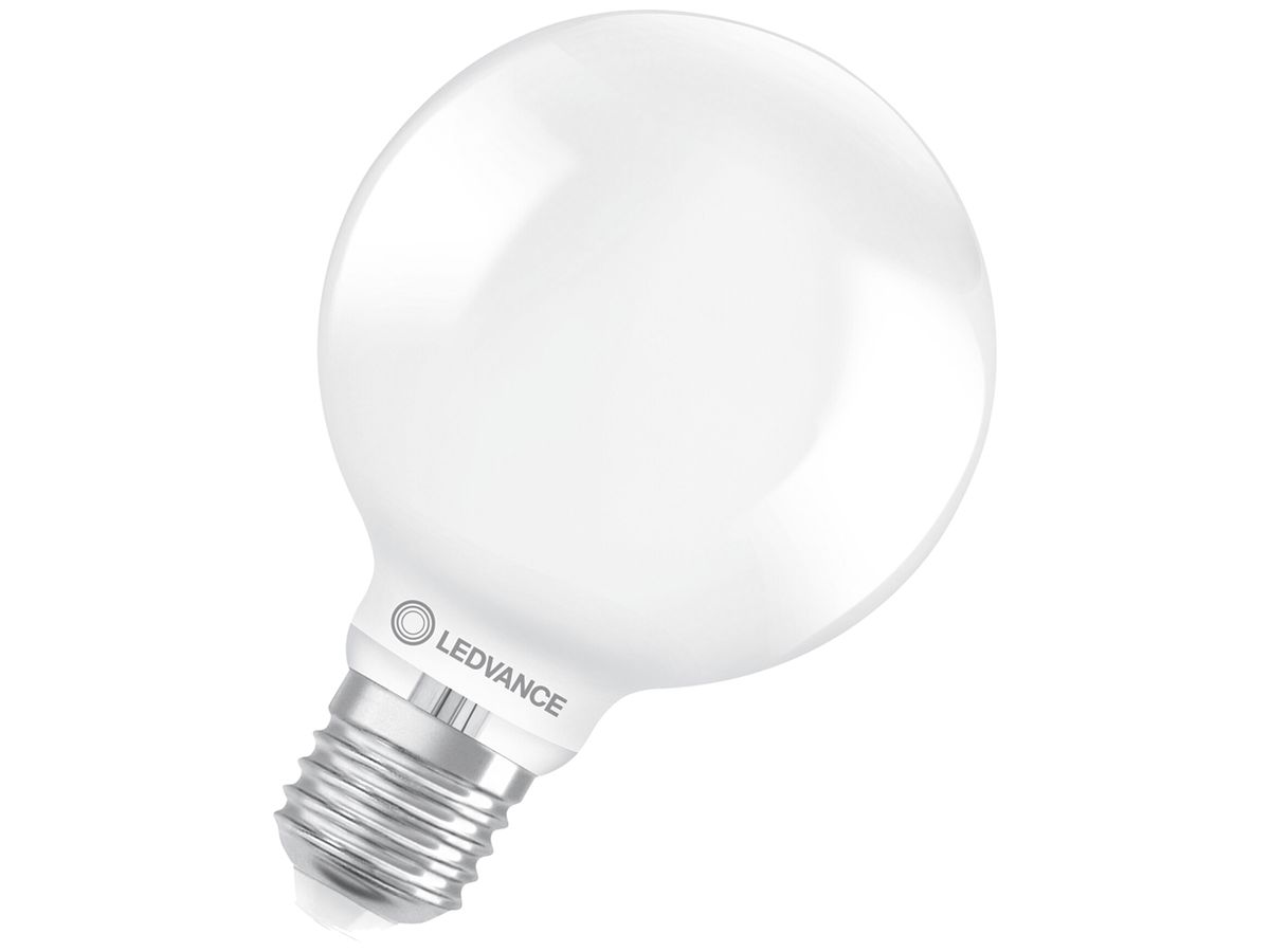 LED-Lampe LEDVANCE CLAS GLOBE E27 3.8W 806lm 3000K Ø95×138mm mattiert