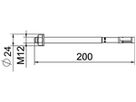Bolzenanker BET BZ3 M12×200mm (50…125mm) Stahl