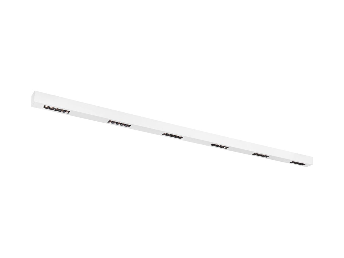 LED-Deckenleuchte SLV Q-LINE CL 85W 4200lm 3000K 30° UGR<10 2000mm weiss