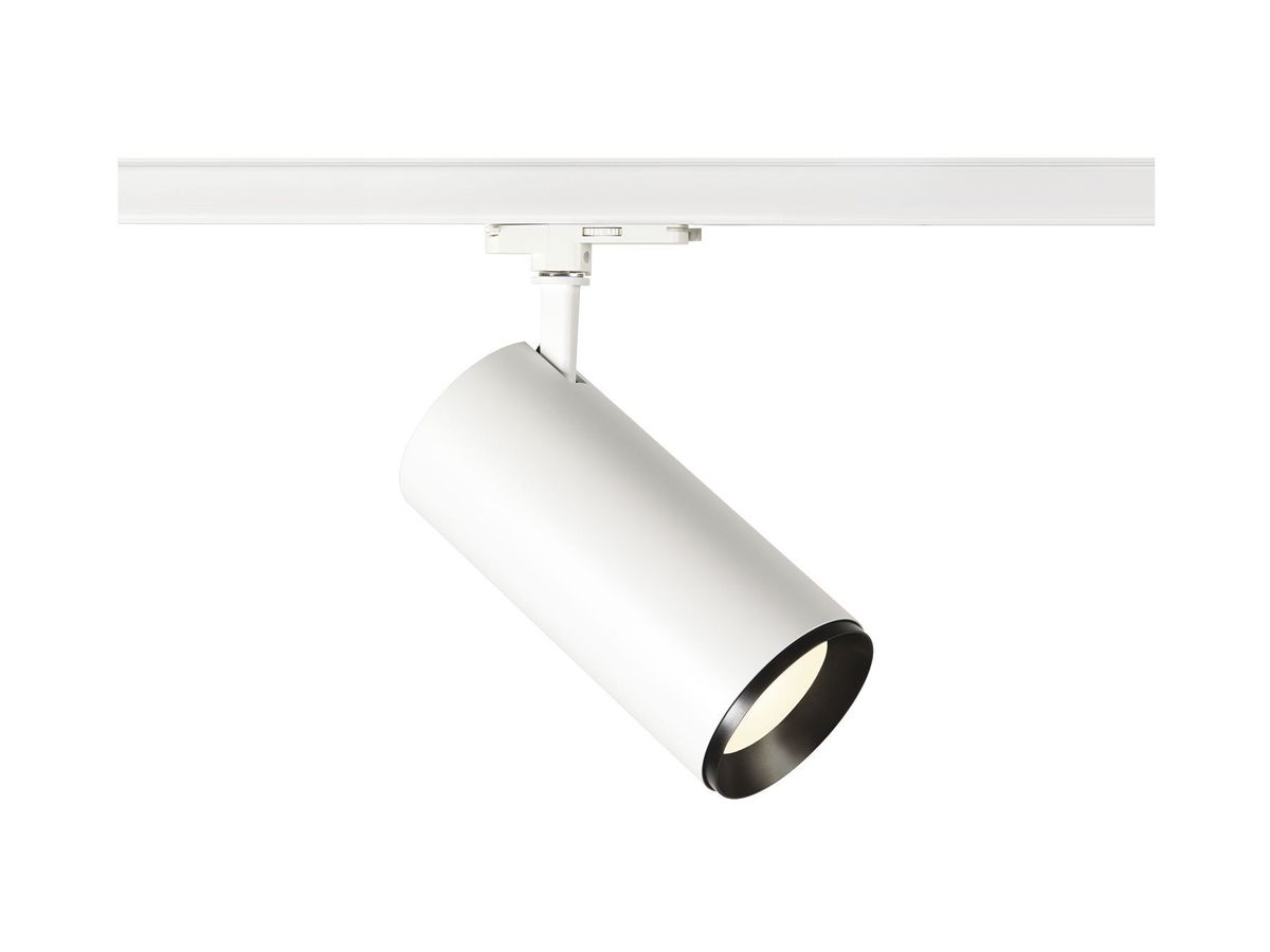LED-Strahler SLV NUMINOS DALI XL 36W 3800lm 4000K 24° 3-Phasen weiss/schwarz