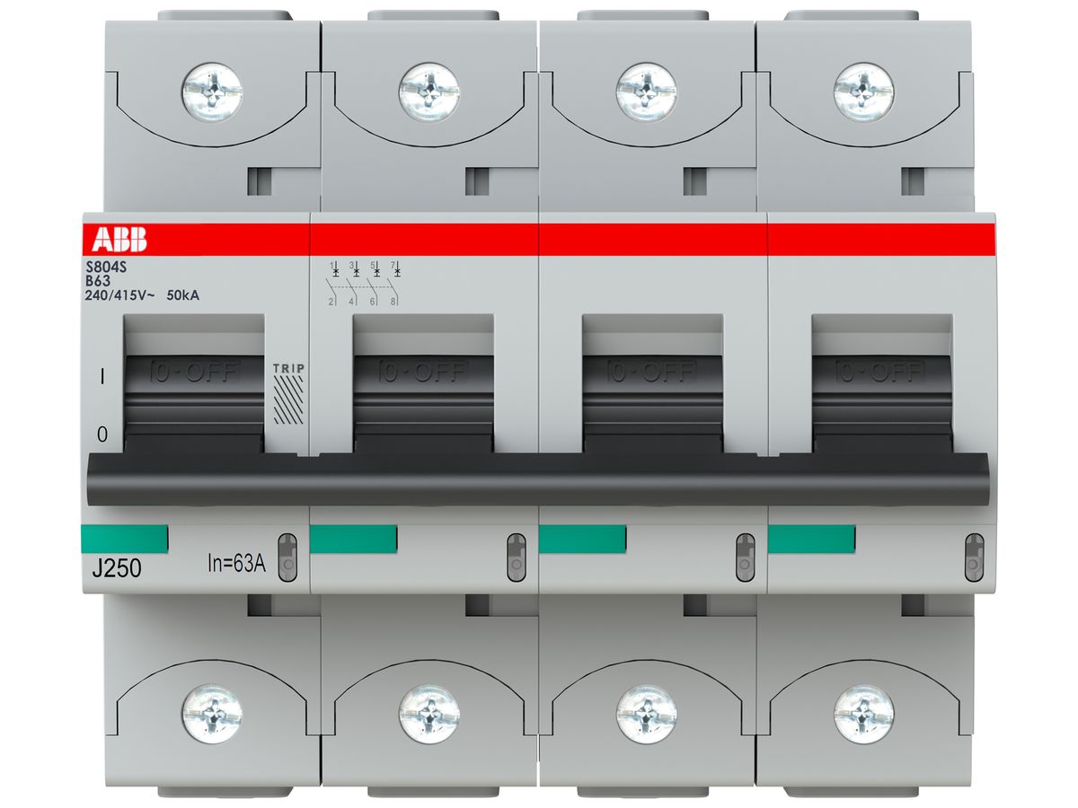 Leitungsschutzschalter ABB S804S-B 63A 50kA
