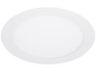 LED-Downlight Sylvania Flat 205 24W 2250lm 4000K IP44 120° DIM Ø226mm weiss