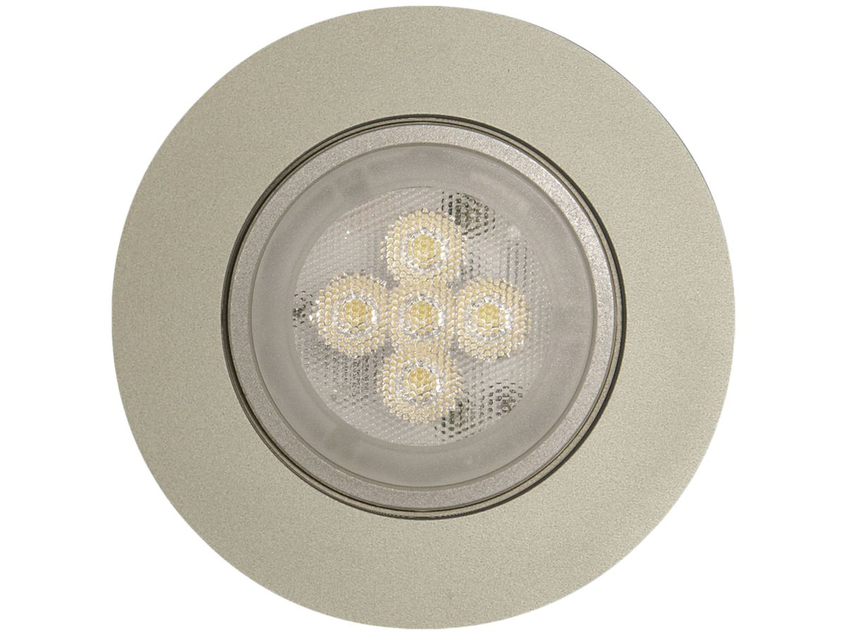 EB-LED-Leuchte Piccolo Lago GU10 230V ohne Leuchtmittel, aluminium