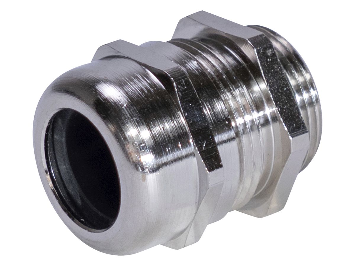 Kabelverschraubung WADI VITON AB, M20 für Kabel Ø11…14mm 6mm Me vernickelt IP68