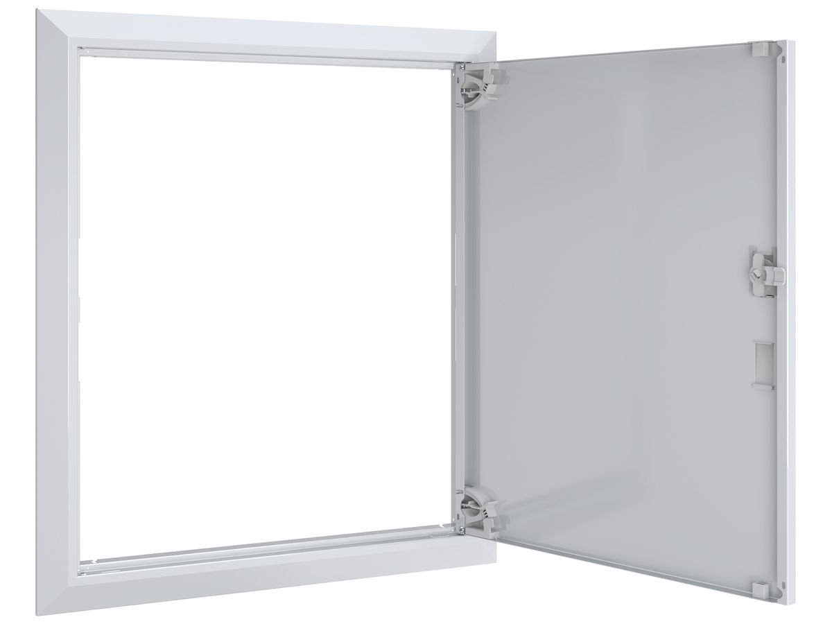 Tür Pragma multi für 2 Felder 4 Reihen titanweiss 610×713mm