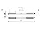 LED-Nassraumleuchte CoreLine WT120C G2 LED40S/840 WIA 3h 1.2m