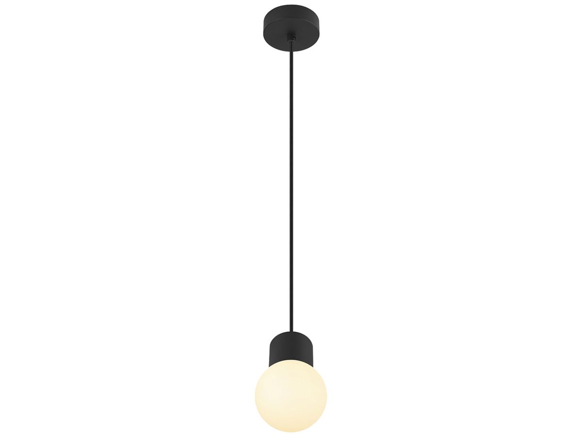 Pendelleuchte SLV VARYT E14 1×0…6W Ø120mm schwarz