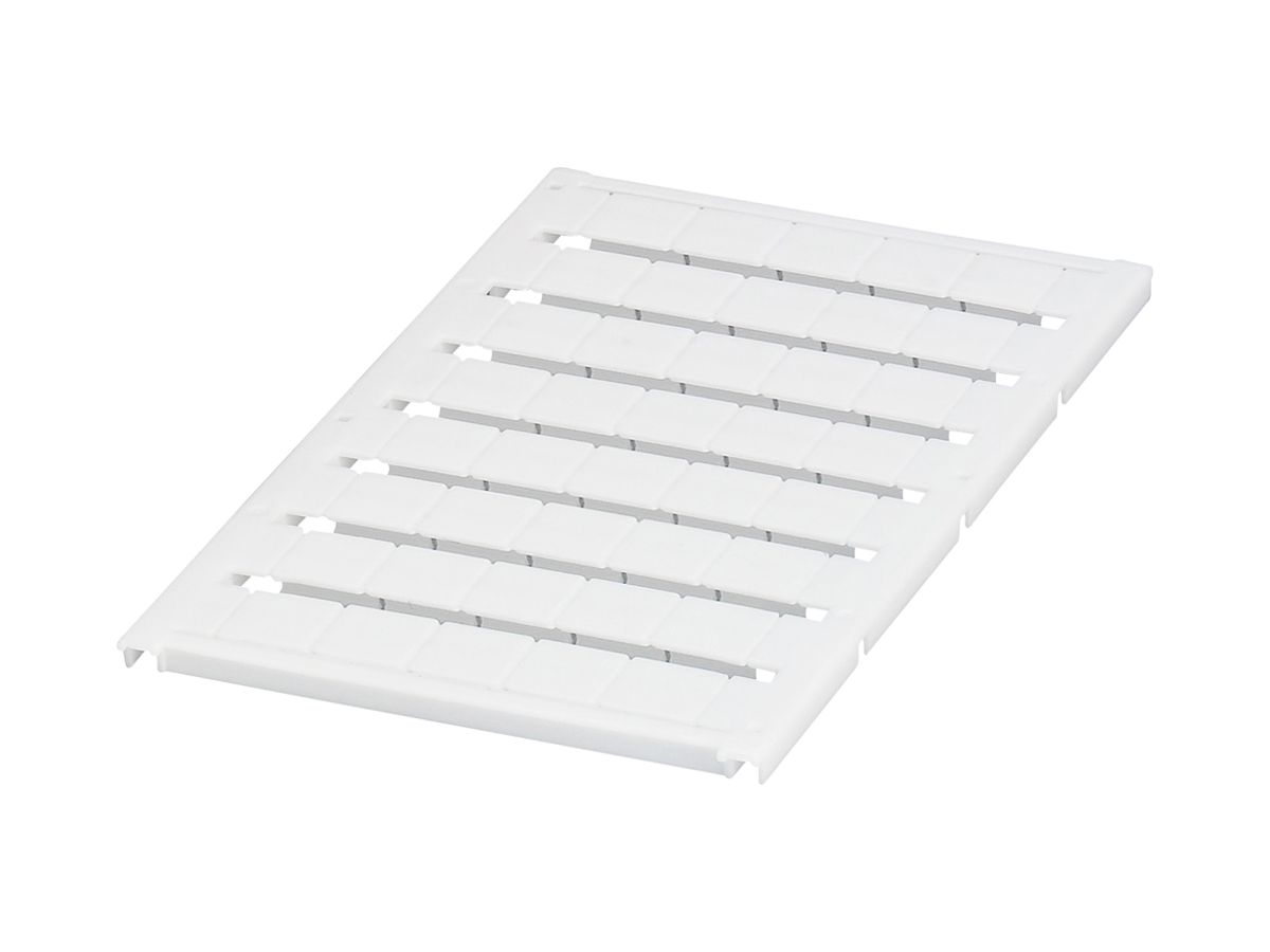 Bezeichnungskarte PX UC-TM 12 weiss für Klemmen 12mm Grösse 11.45×10.5mm