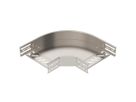 Bogen BET RB 90° 60×200mm Edelstahl A4 blank
