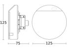 UP-Optischer SensorSteinel HPD3 2.8m Kamera 96m² weiss