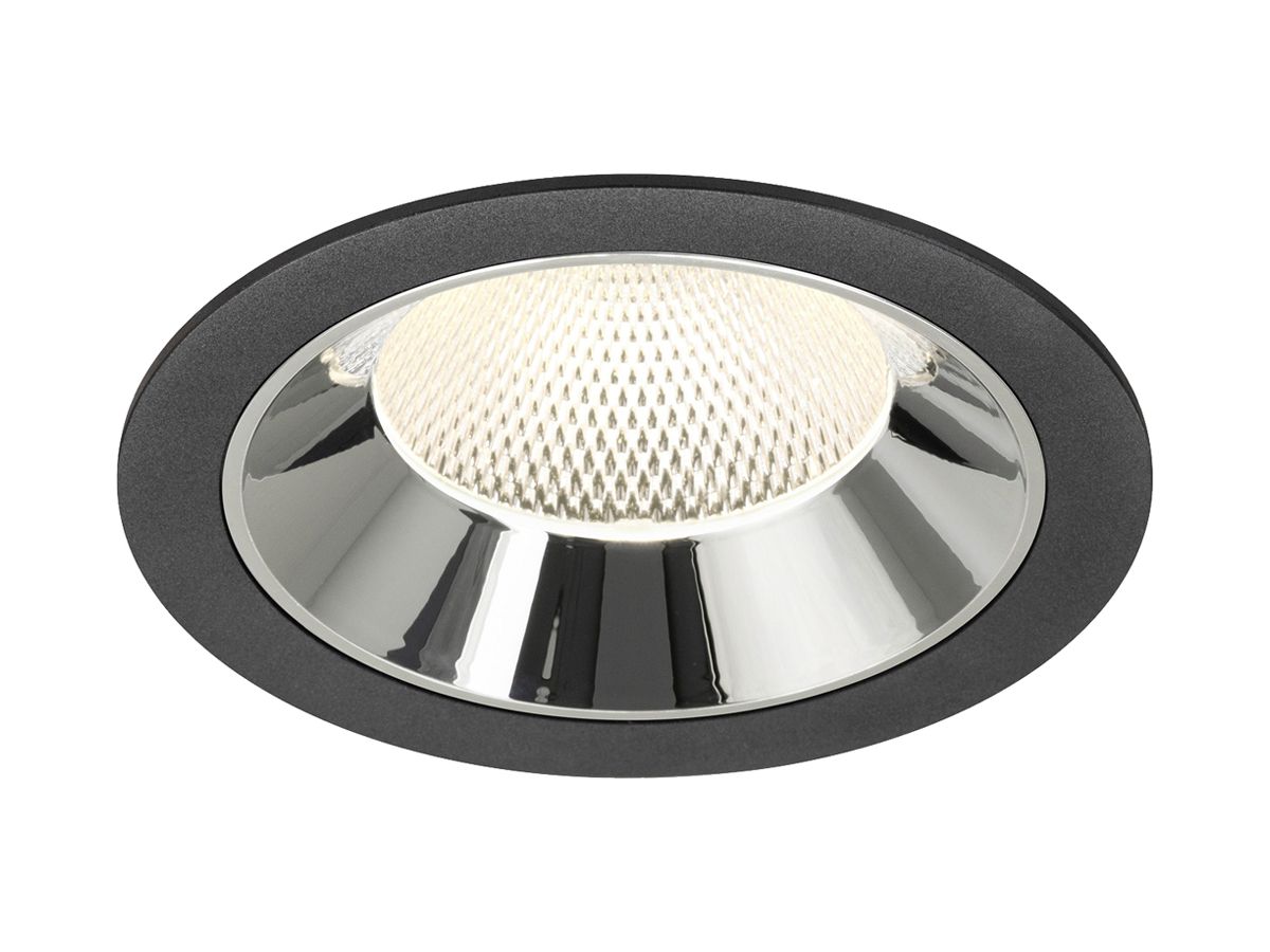 LED-Downlight SLV NUMINOS XL 24W 3800lm 4000K MB DALI Ø145 sz/cr