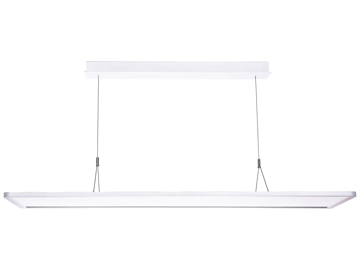 LED-Pendelleuchte Sylvania AREUM SUSPENDED 56W 7000lm 840 DIM D/I 1.5m weiss