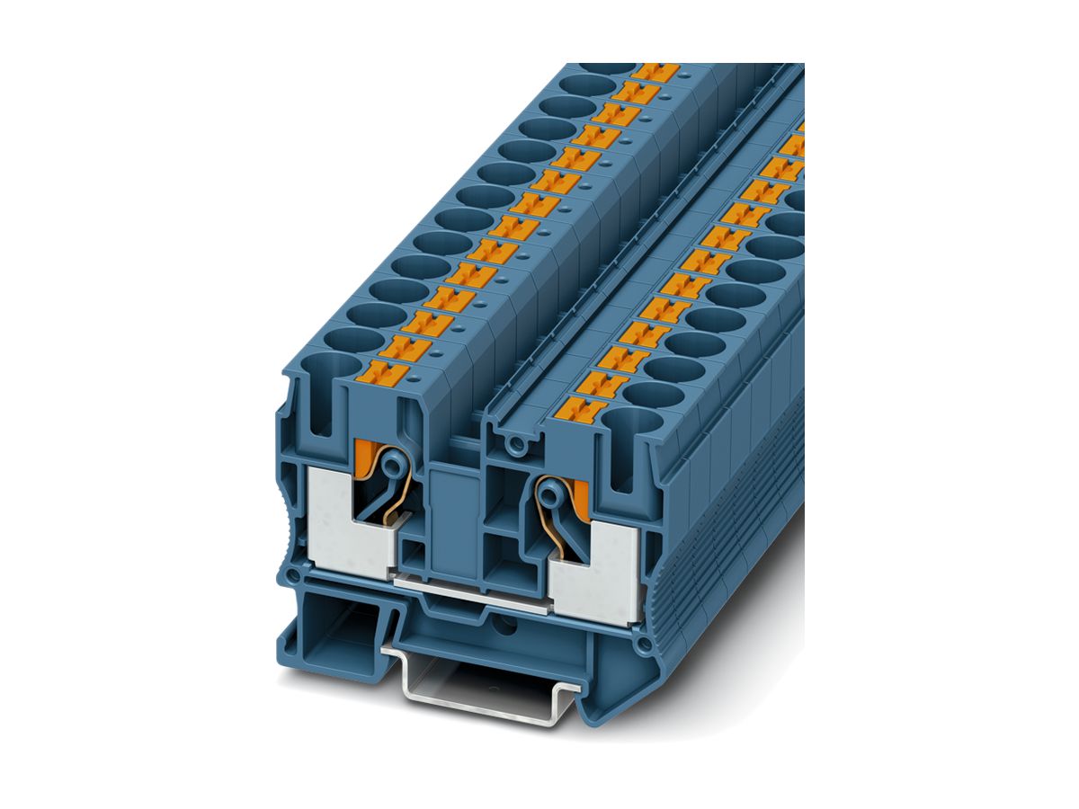 Reihenklemme 0.5…16mm² blau Push-in-An.PT 10 BU
