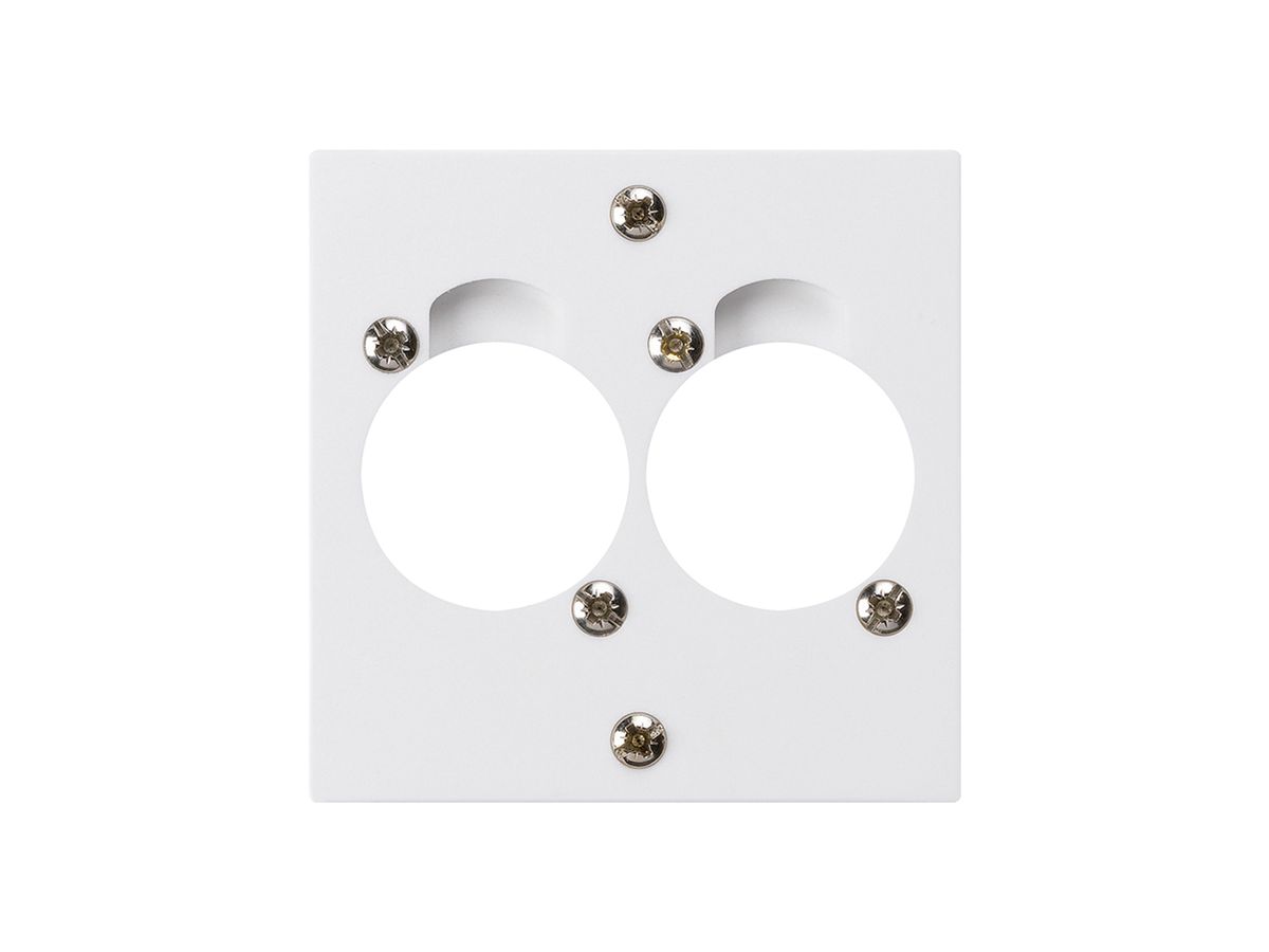 UP-Montageset für 2 XLR weiss kallysto