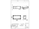 App.-Geh.RW CUBO C 200×400×130 CPCF G OHI CP 1H grau