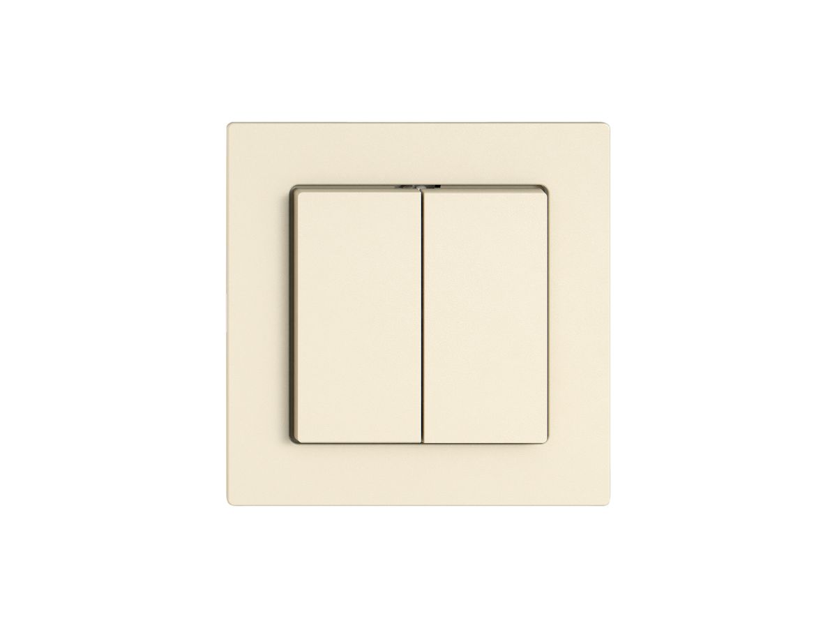 Druckschalter/-taster EDIZIO.liv SNAPFIX® Schliesser-Öffner+Wechsel 3/1L cr