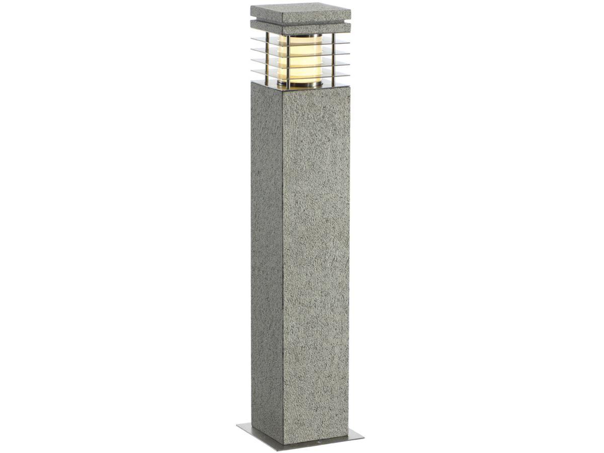 Stehleuchte SLV ARROCK GRANITE 70, E27 15W IP44 salt&pepper