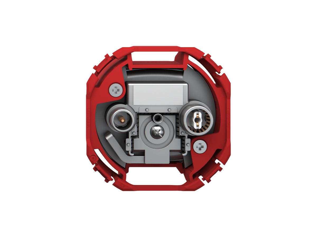 Antennendose TV-R Feller SNAPFIX® Durchgangsdose 15dB