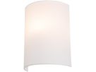 Leuchtenschirm SLV FENDA Ø230×305mm, halbrund, weiss