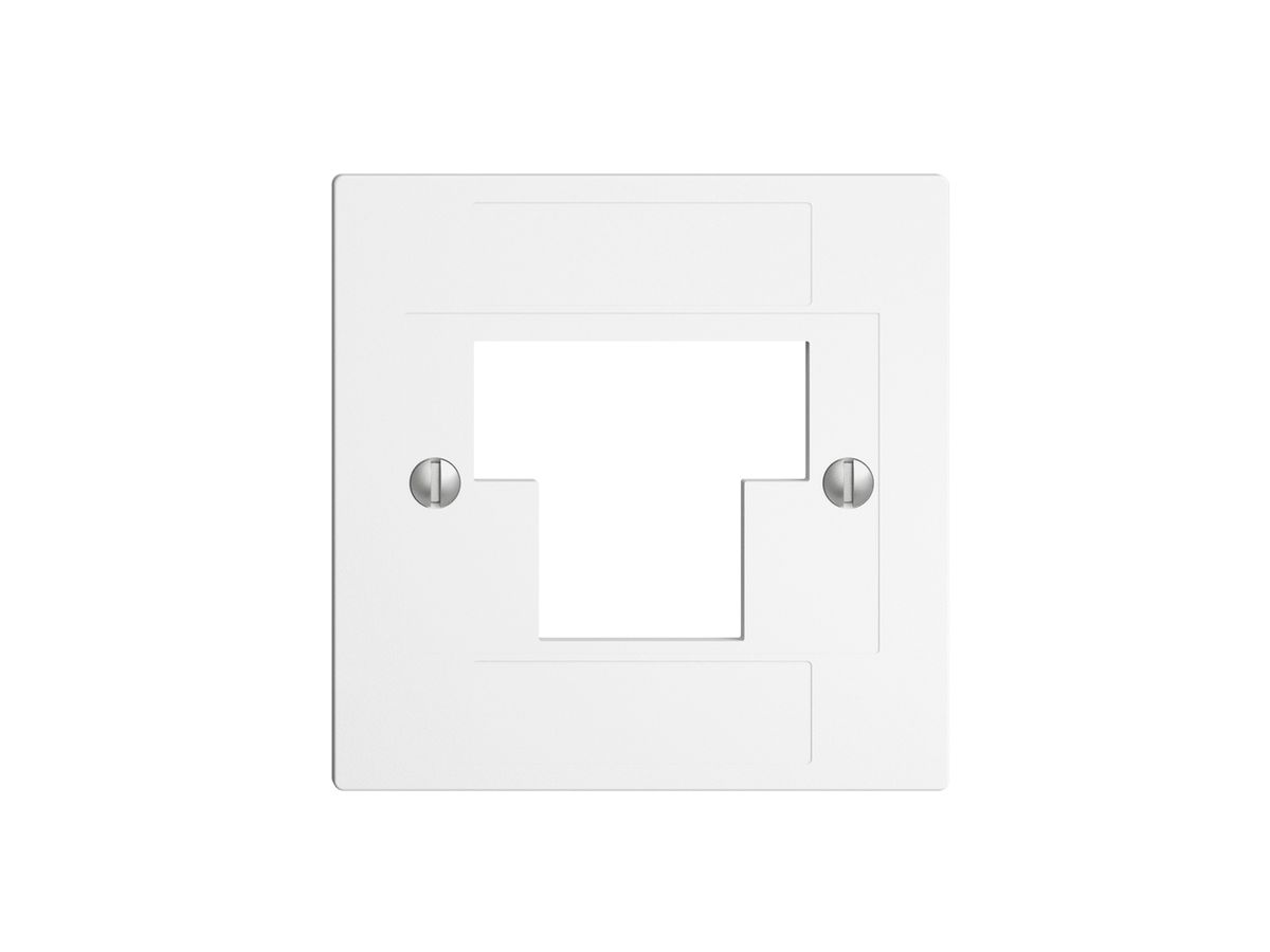 Frontplatte 1×TT,2×RJ45 weiss ITplus ITM EDIZIOdue