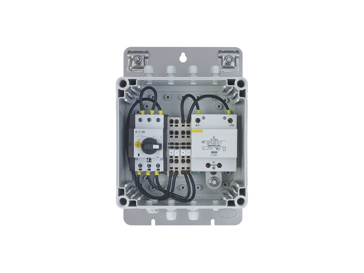 Generatorenanschlusskasten PV GAK+DIS 150PVS-1000-2ST-1MPP, 30A T1+2