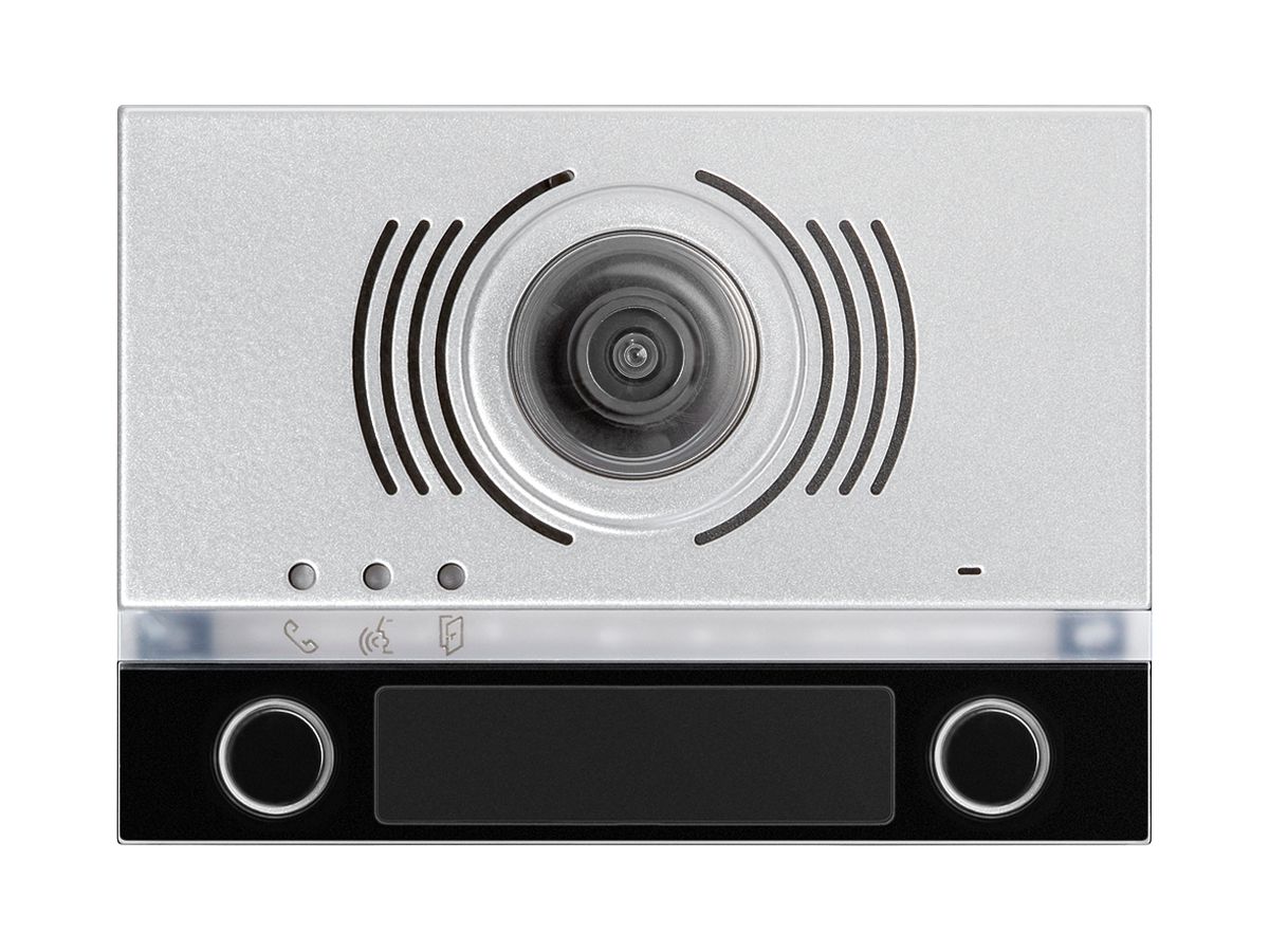 Frontplatte für Kamera- und Türlautsprechermodul Urmet Alpha, 2×Taste, IP55, sz