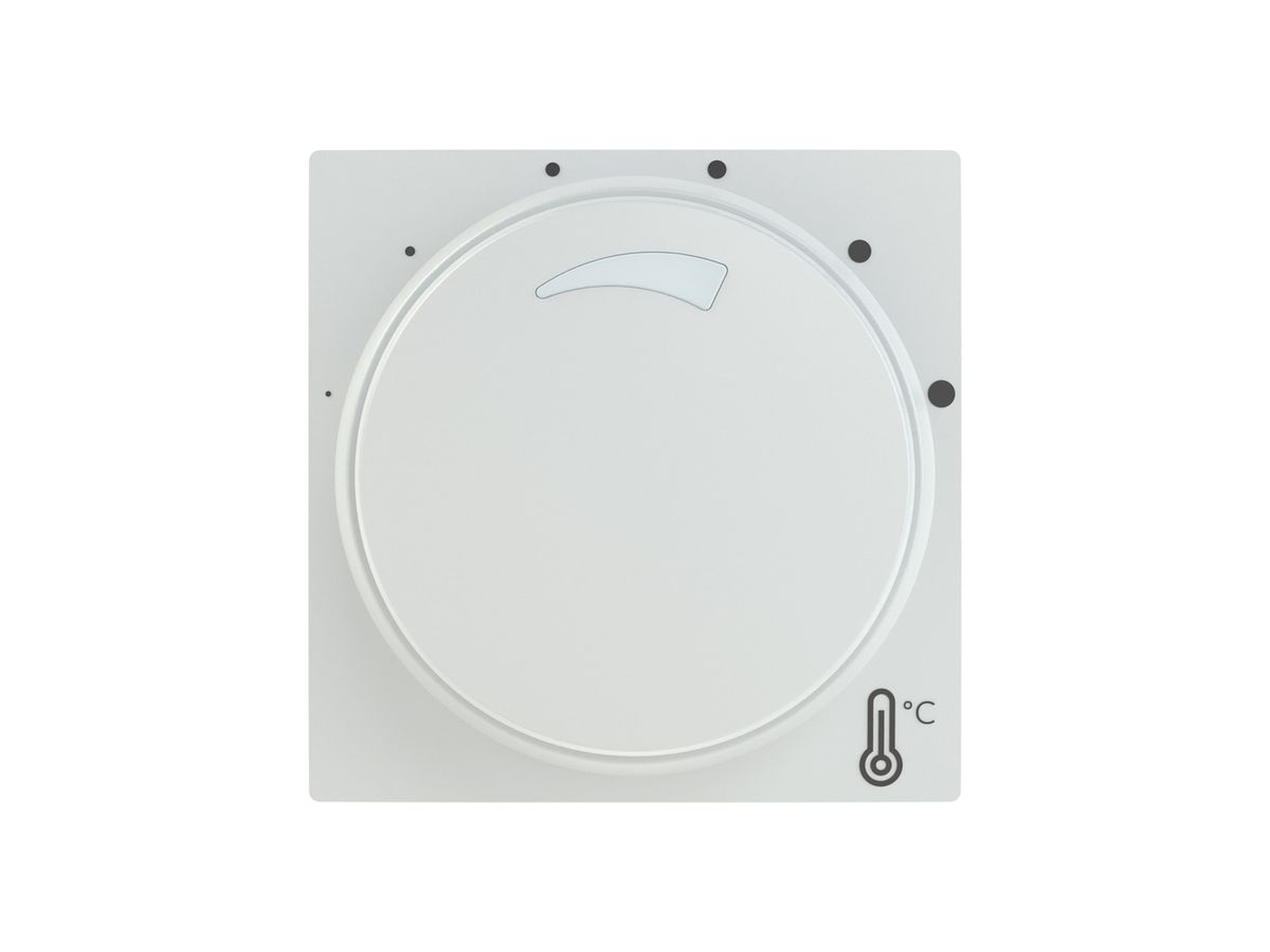 Frontset ABB SIDUS Z/E Thermostat IP20 ws