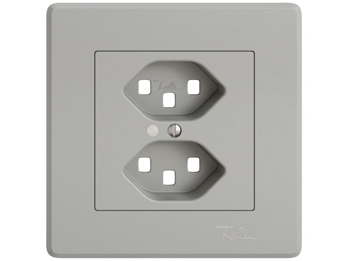 UP-Montageset EDIZIO.liv SNAPFIX® für 2×T23 mit Frontlinse hgu