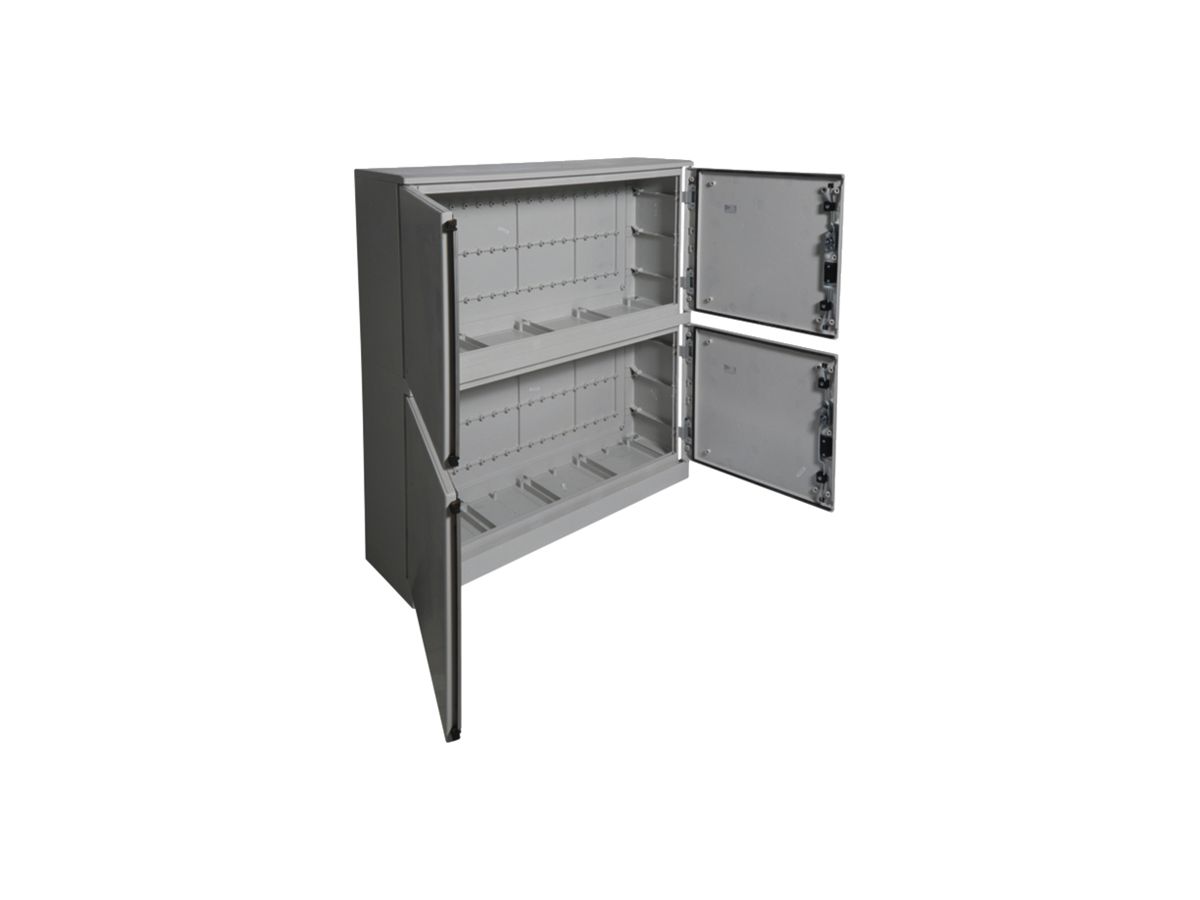 Wandgehäuse Hager Orion.Plus 276 Module 6-Reihen 46TE 1100×1150×300mm gu