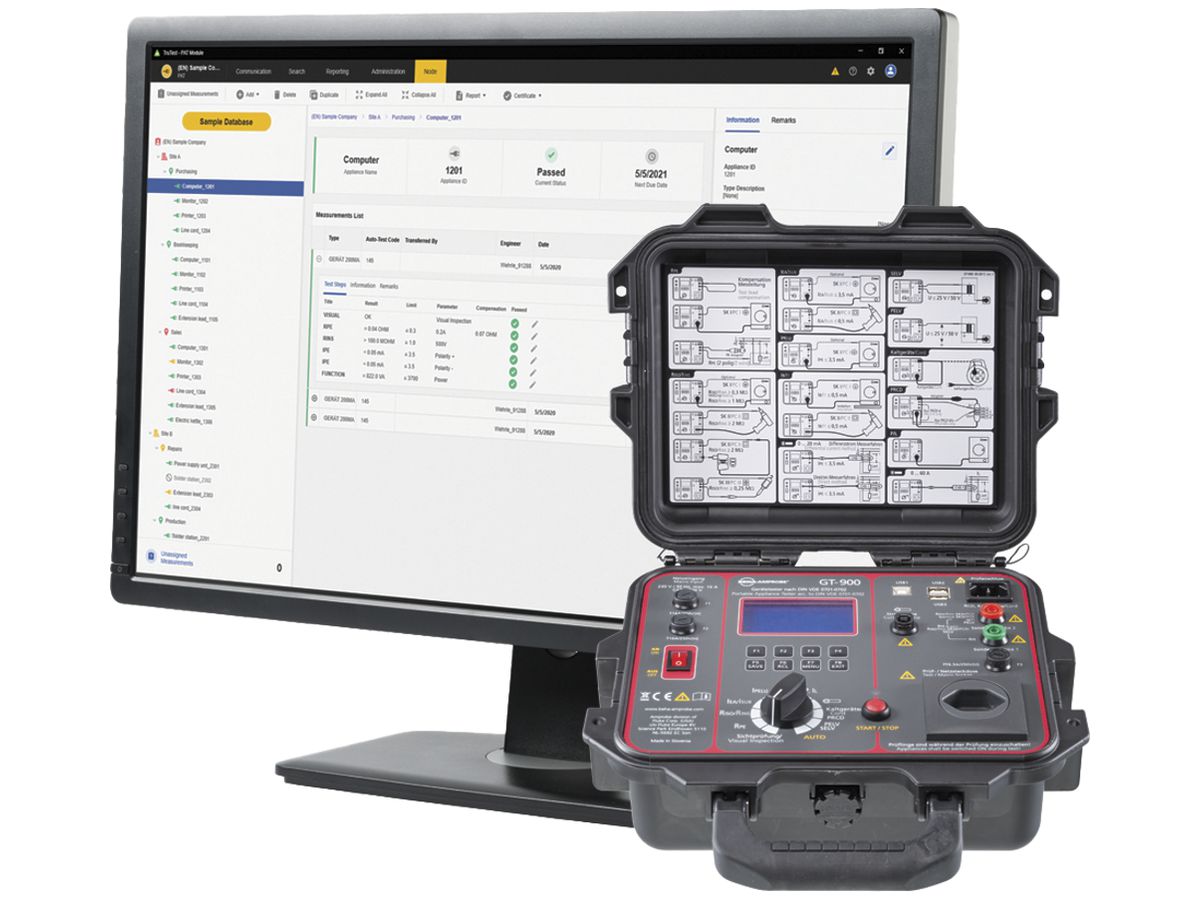 Gerätetester Beha-Amprobe GT-900-CH FTT KIT