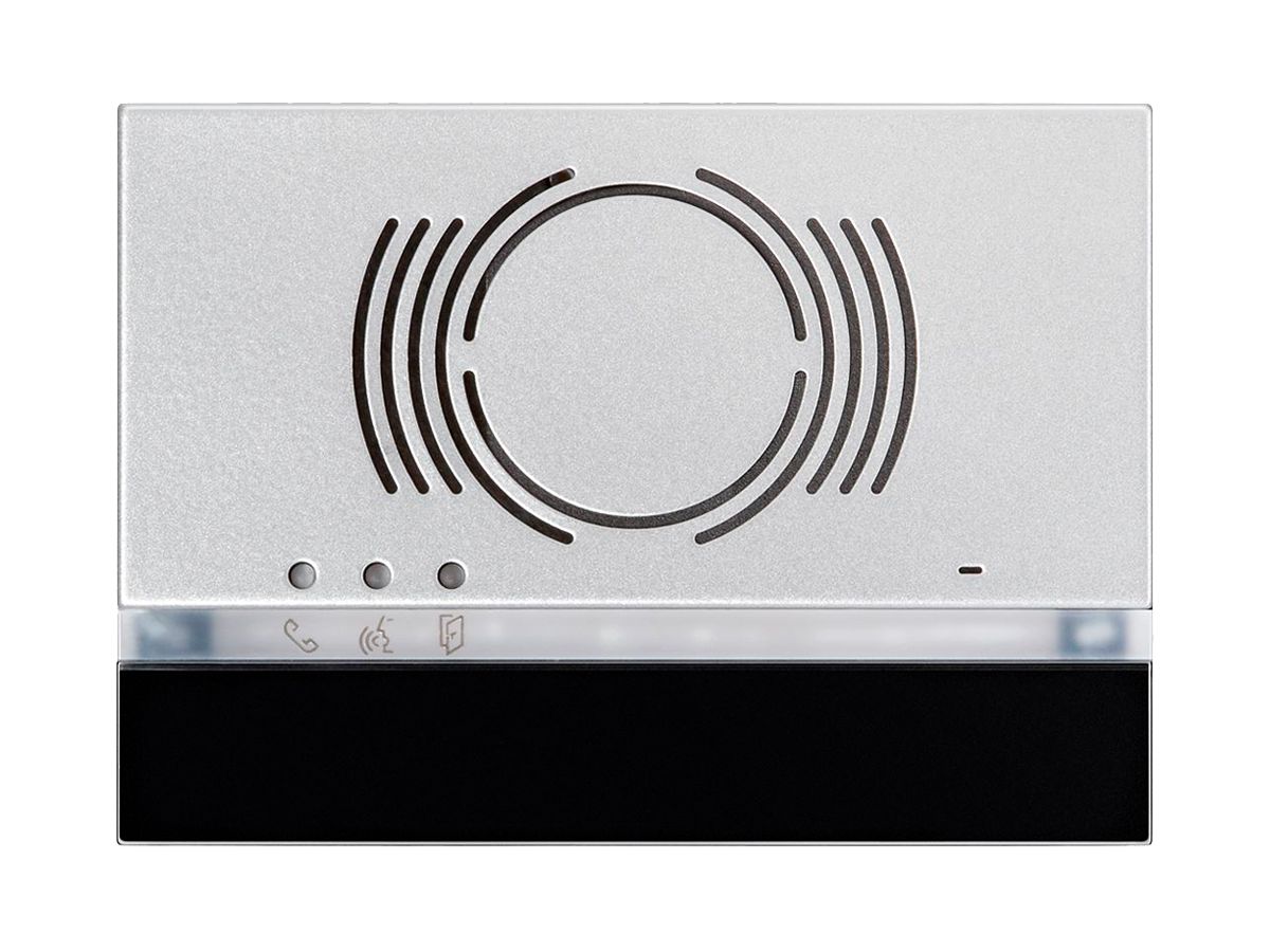 Frontplatte für Kamera- und Türlautsprechermodul Urmet Alpha, 2×Taste, IP55, sz