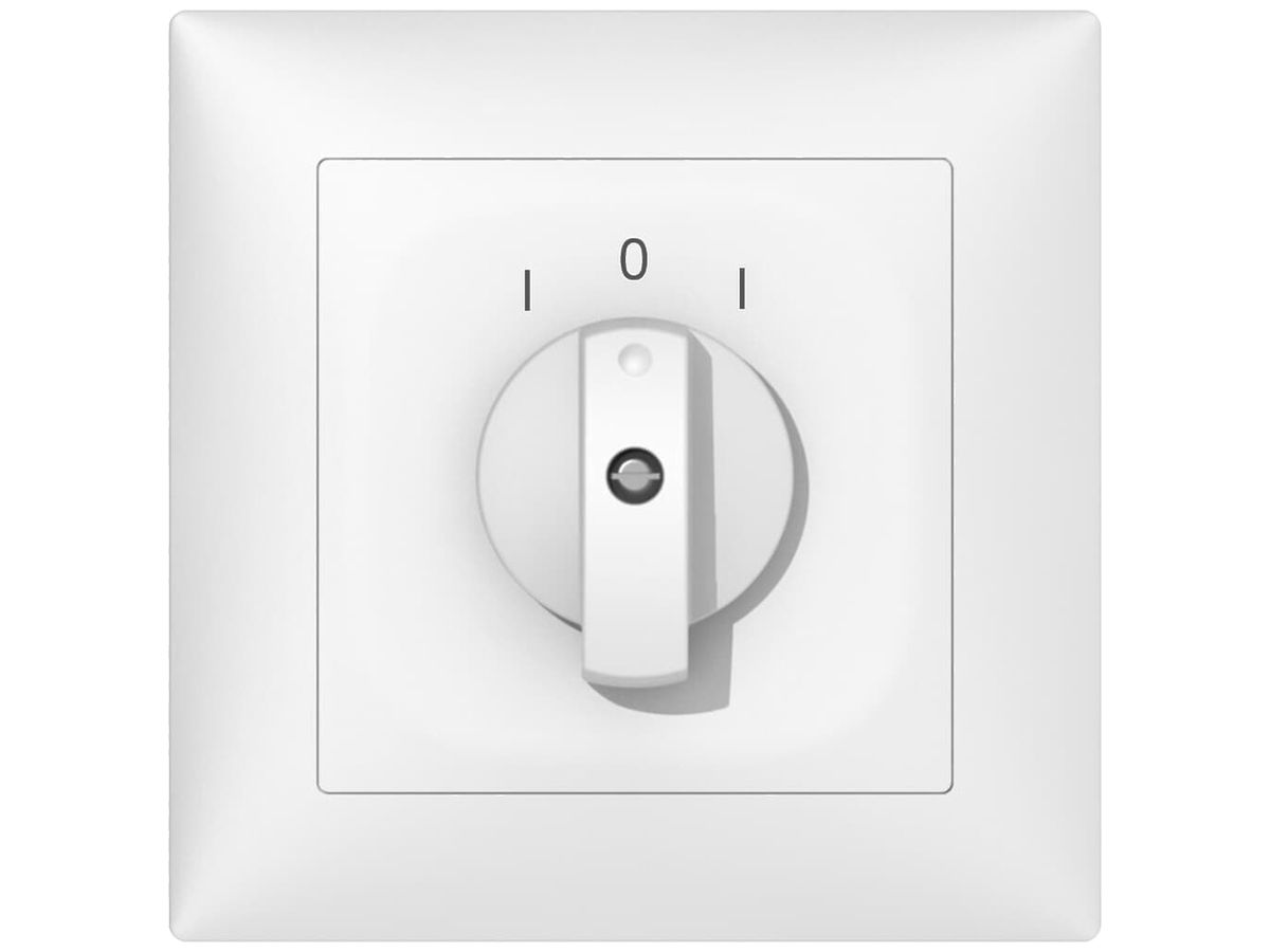 UP-Schwenkkontakt SIDUS B 2×AK weiss