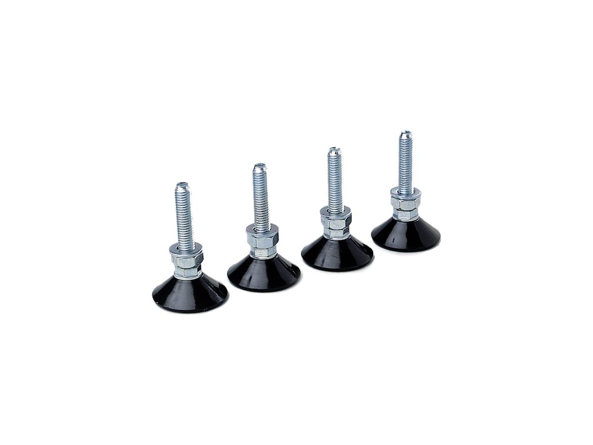 Nivellierfüsse Minkels 25mm zu Duopac Box 4 Stk.