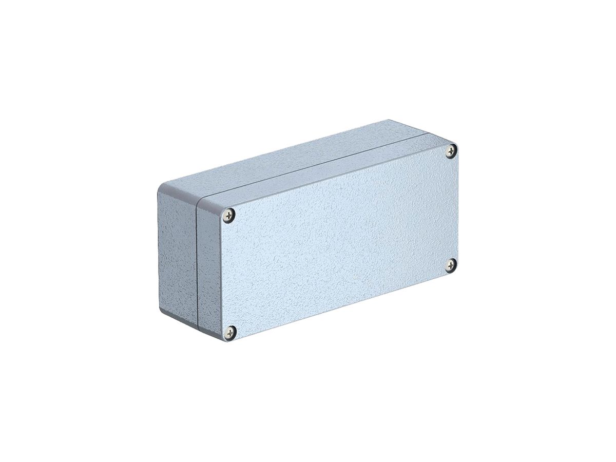 Leergehäuse BET Mx SGR 175×80×57mm Alu IP66 silbergrau